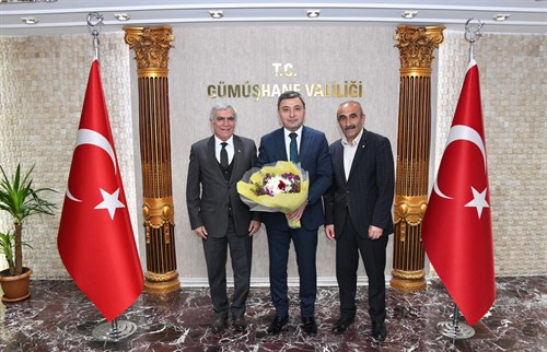Valimiz Cumhuriyet Halk Partisi Gümüşhane İl Başkanı Süleyman Çiftçi'yi Misafir Etti 