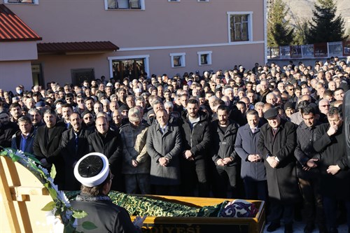 Valimiz Rıza ARSLAN' ın Cenaze Namazına Katıldı