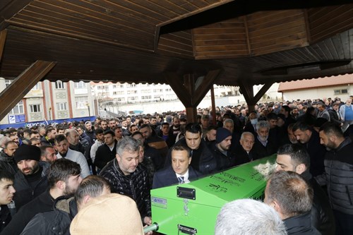 Valimiz Onur YILMAZ' ın Cenaze Namazına Katıldı