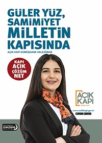 Güler Yüz, Samimiyet Milletin Kapısında